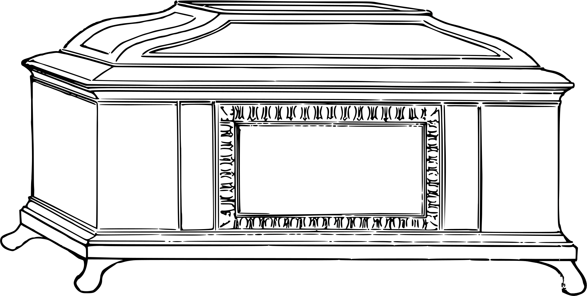Vintage Plaincasket coloring page - ColouringPages