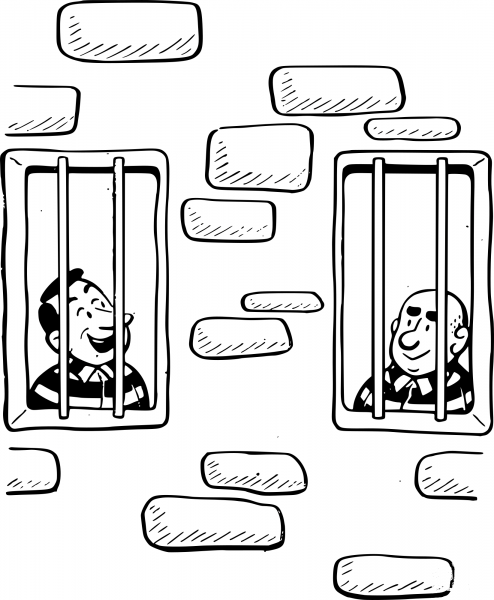 Vintage Prisoners coloring page image