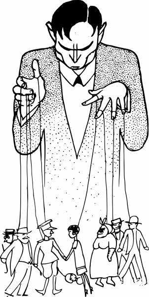 Vintage Puppet Master coloring page image