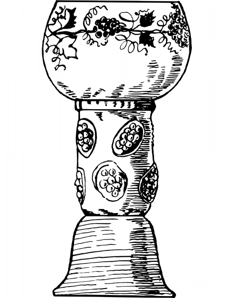 Vintage Rummer coloring page image