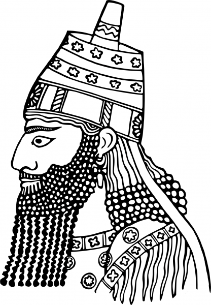 Vintage Sargan II coloring page image