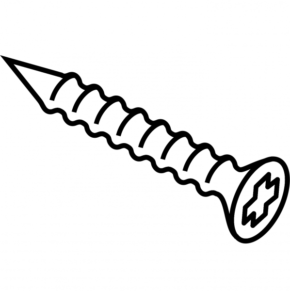 Vintage Screw coloring page image