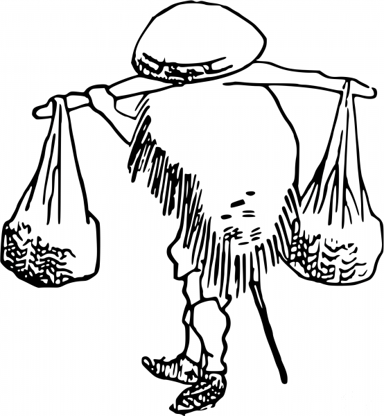 Vintage Seller coloring page image