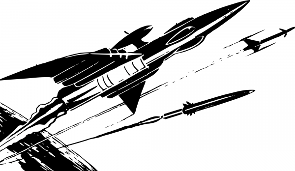 Vintage Spaceships Leaving Planet coloring page image