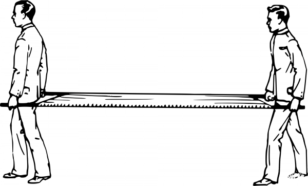 Vintage Stretcher Bearers coloring page image