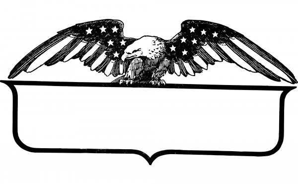 Vintage Super American Frame coloring page image