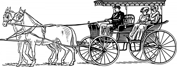 Vintage Surrey coloring page image