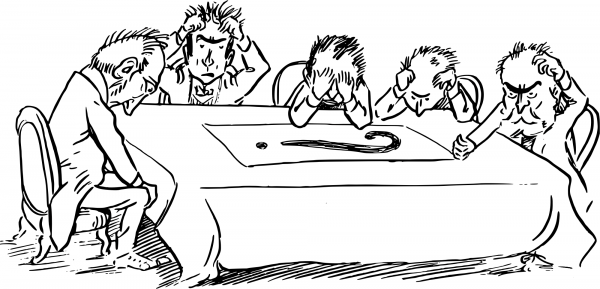 Vintage Think Tank coloring page image