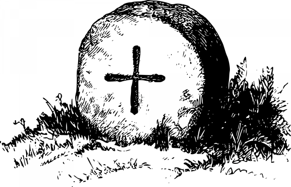 Vintage Tombstone coloring page image