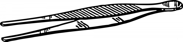 Vintage Tweezers coloring page image