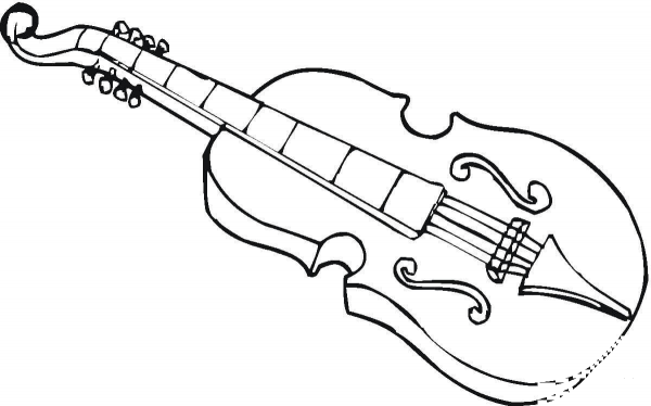 Viola  coloring page image