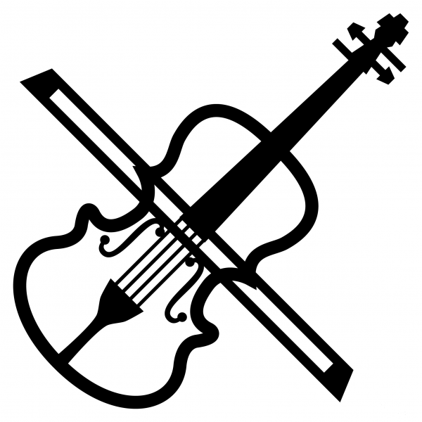 Violin Emoji coloring page image