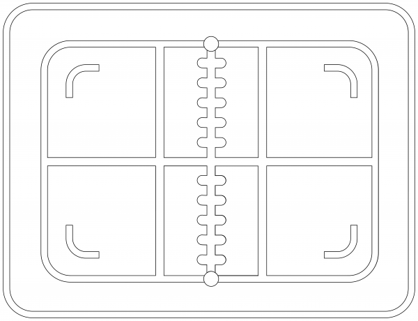 Volleyball Court coloring page image