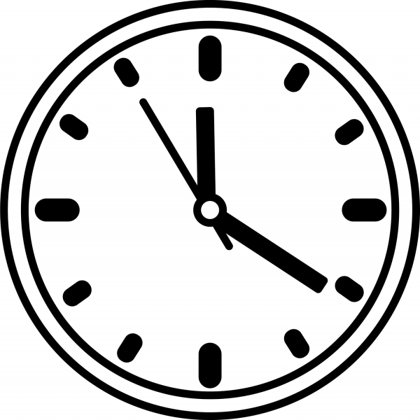 Wall Watch coloring page image