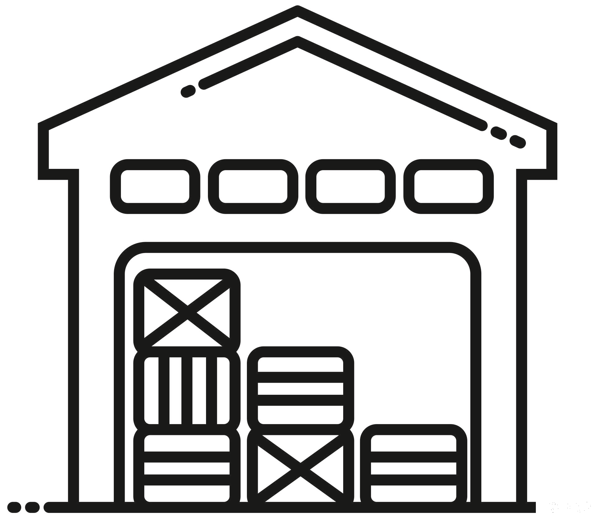 Warehouse coloring page ColouringPages