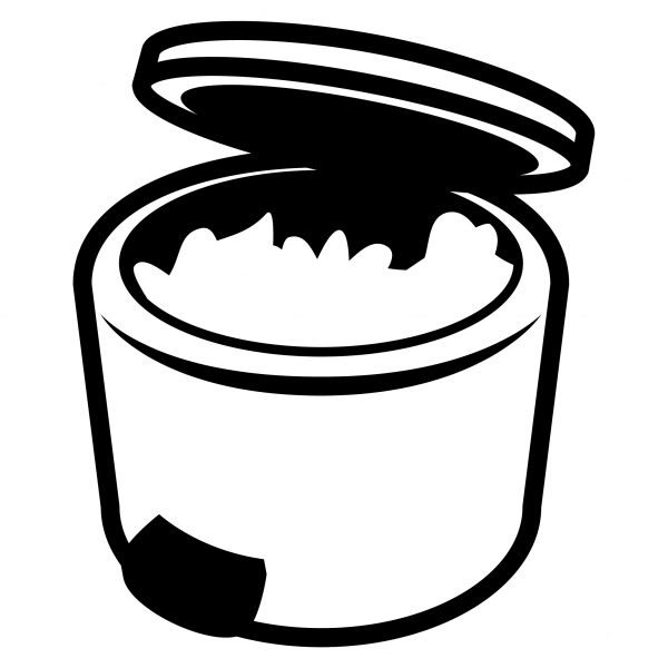 Wastebasket Emoji coloring page image