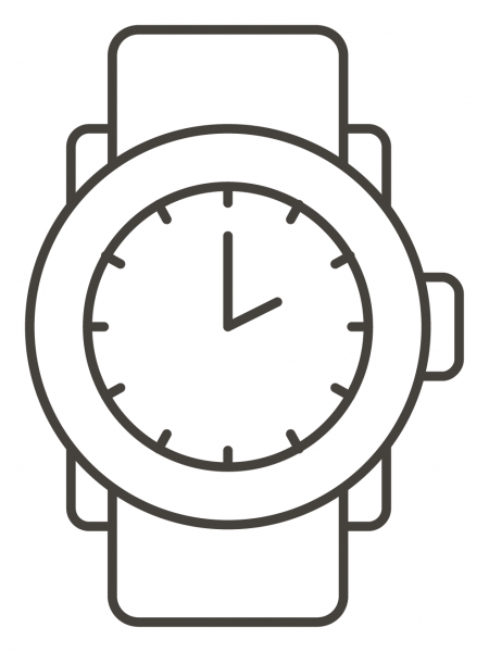 Watch coloring page image