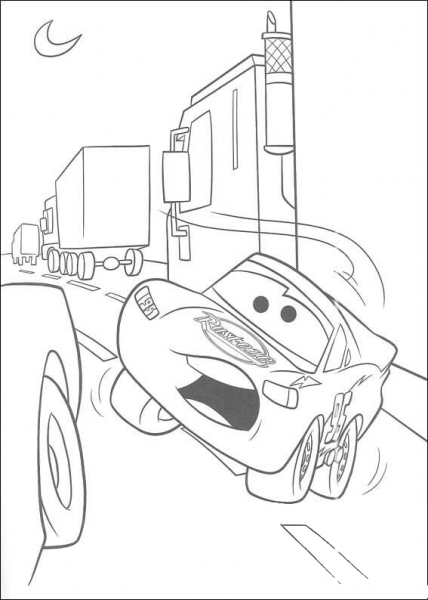 Watch Out  coloring page image