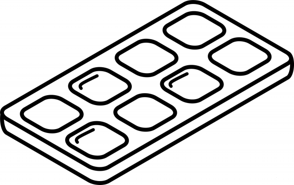 Watercolor coloring page image