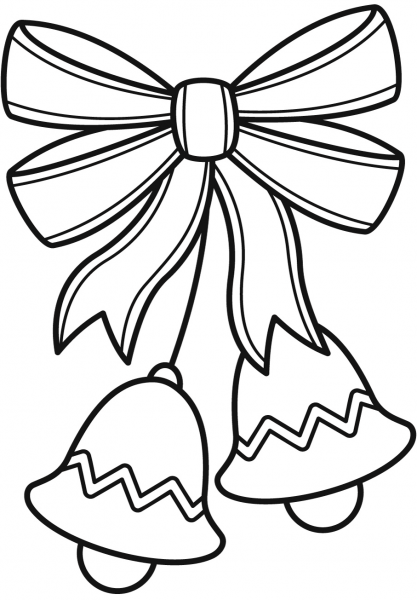 Wedding Bells coloring page image