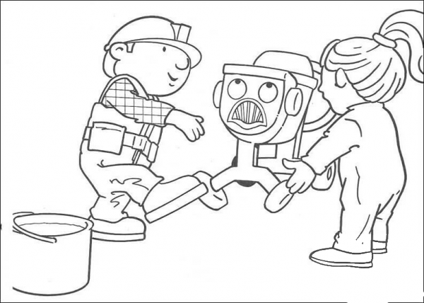 Wendy Asks How To Help Dizzy And Bob  coloring page image