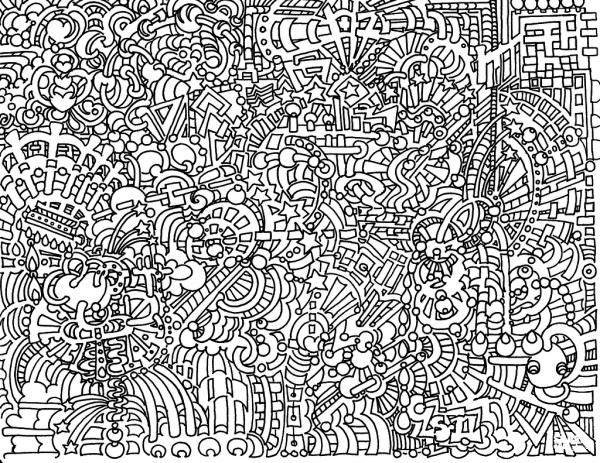 Whacka Doodle coloring page image