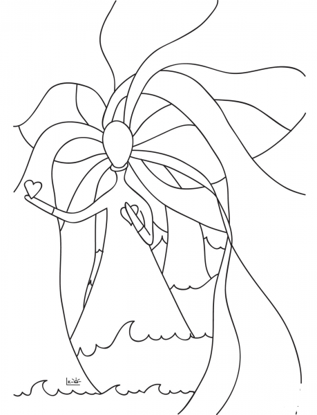 Where is My Love? coloring page image