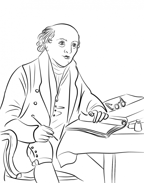William Carey coloring page image