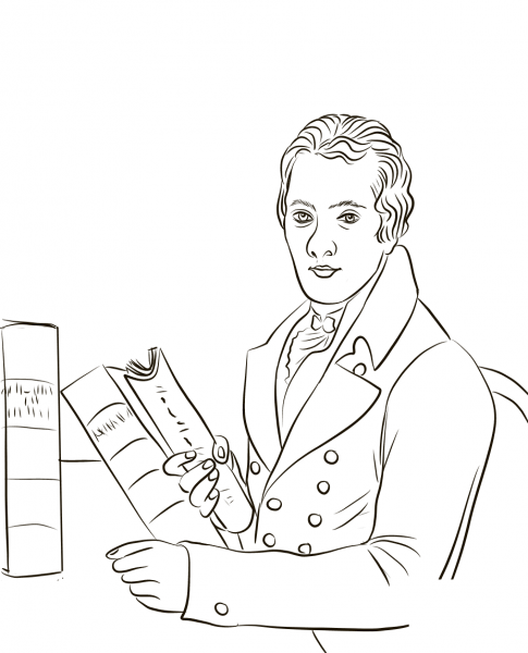 William Wilberforce coloring page image