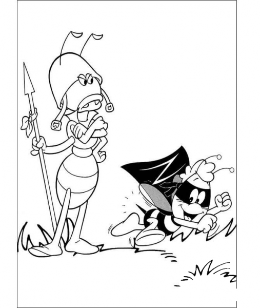 Willy Zorro  coloring page image