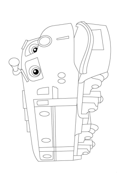 Wilson coloring page image