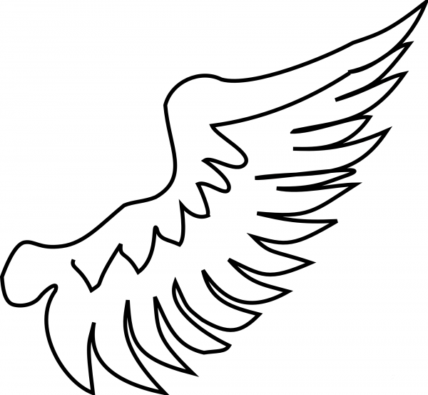 Wing  coloring page image