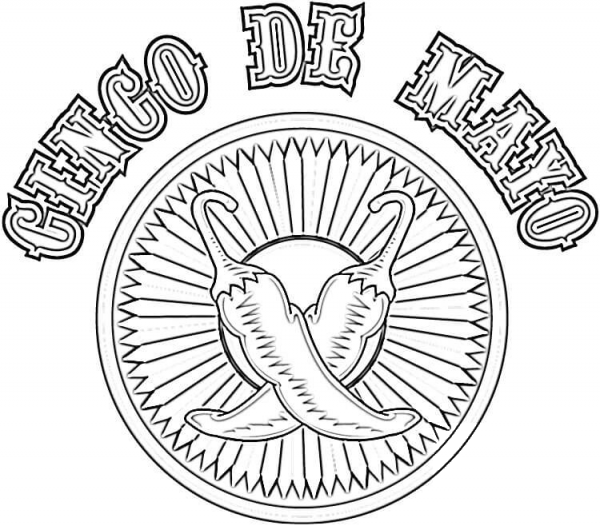 Winning Over The French  coloring page image