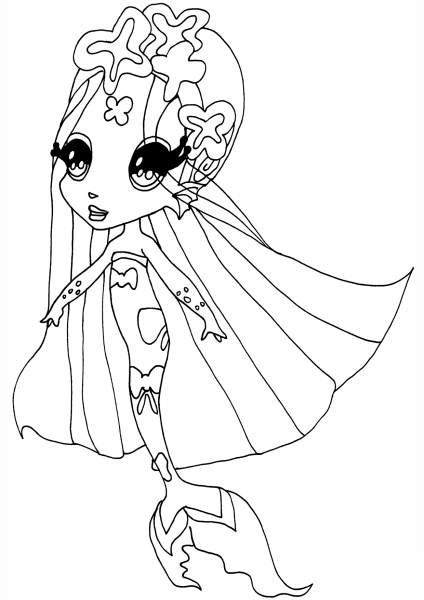 Winx Club Nissa coloring page image