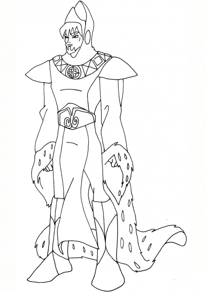 Winx Club Oritel coloring page image