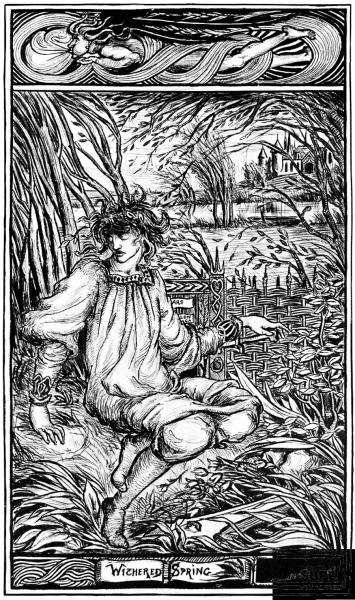 Withered Spring coloring page image
