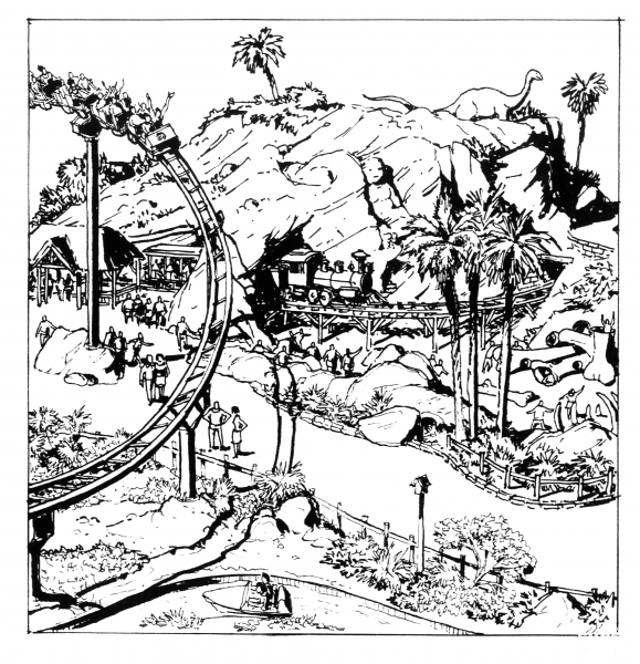 Wonder World Park 6 coloring page image