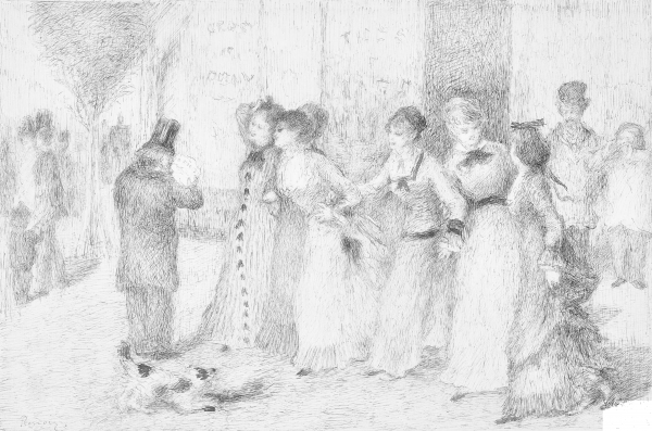 Workers Daughters on the Outer Boulevard coloring page image