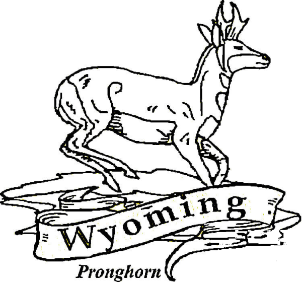 Wyoming  coloring page image