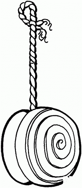Yo Yo  coloring page image