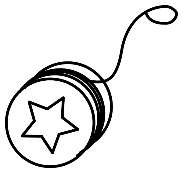 Yo Yo Emoji coloring page image