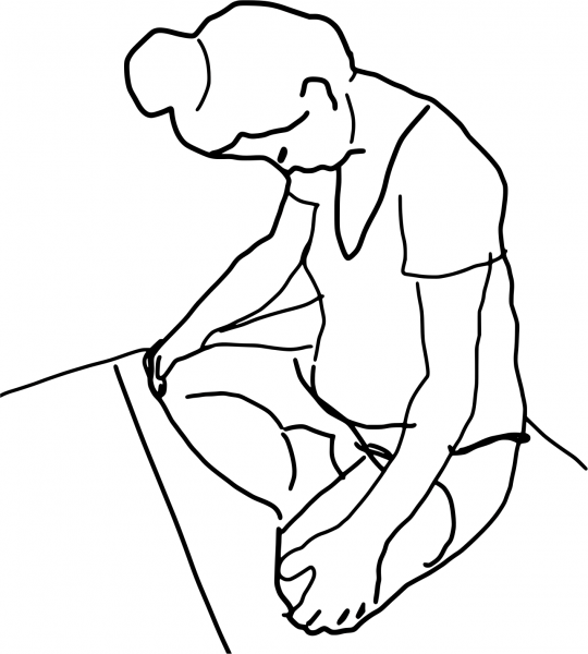 Yoga Meditation coloring page image