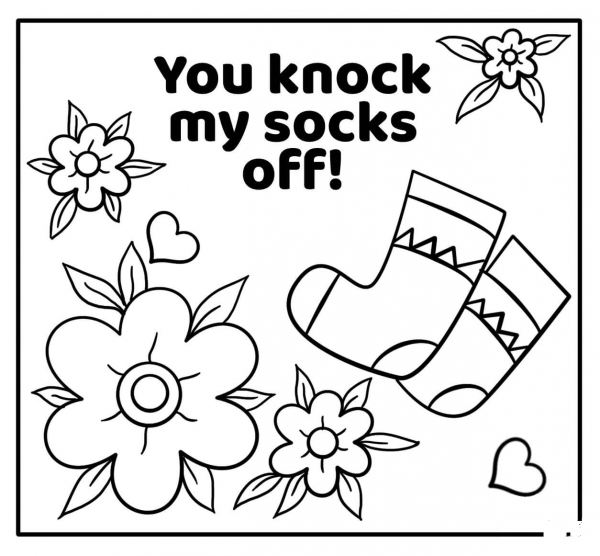 you-knock-my-socks-off-encouraging-valentine-note-coloring-page
