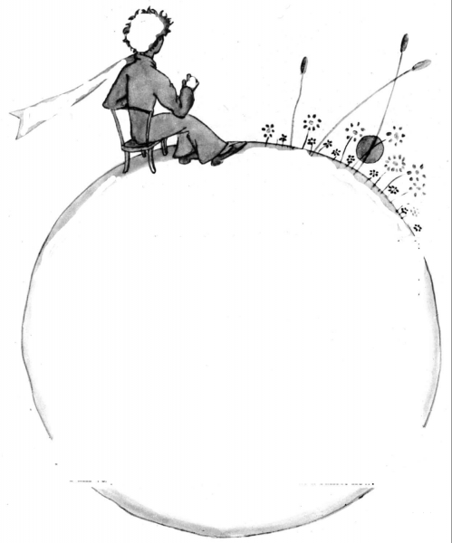 ‘You know, when a person is very, very sad, they like sunsets.’ coloring page image