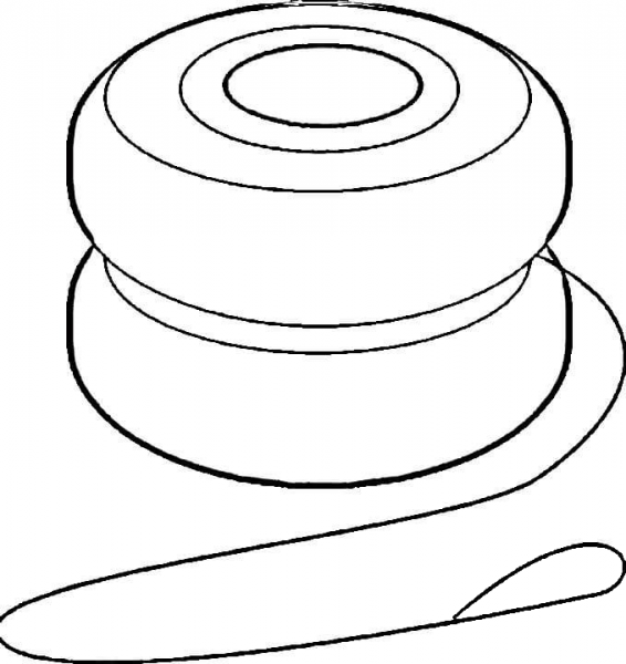 Yoyo  coloring page image