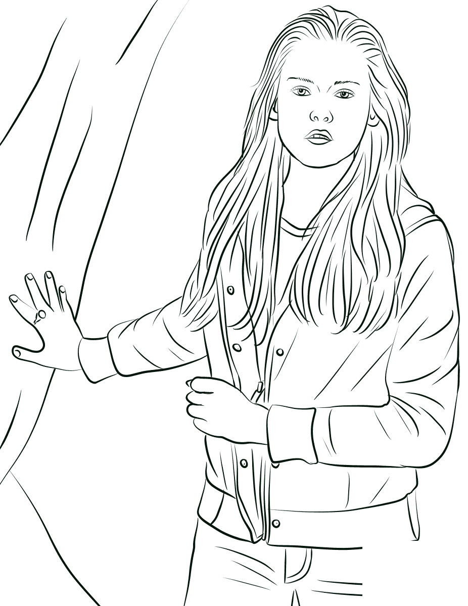 Bella Swan Coloring Page - Colouringpages