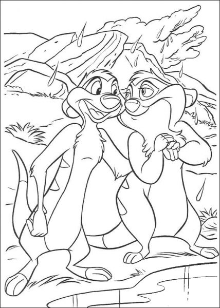 Best Friend  coloring page image