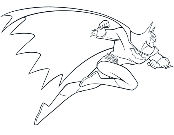 Beware the Batman coloring page image