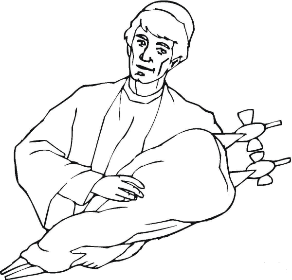 Bible Old Testament  coloring page image