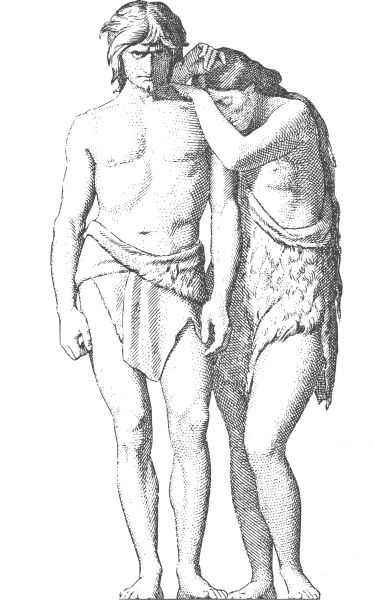 Biblical Paradise coloring page image